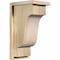 Ekena Millwork Newport Rough Sawn Corbel w/Backplate, Douglas Fir, 8"W x 10"D x 18"H COR08X10X18NEW01RDF - alternate 1